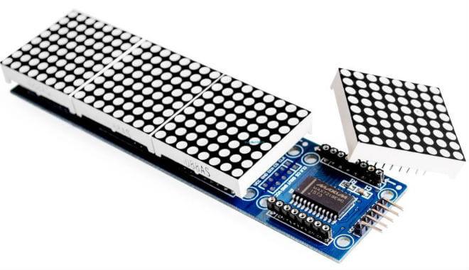 модуль на max7219